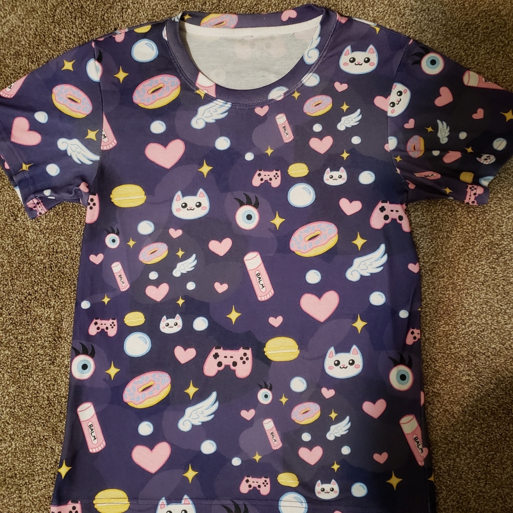 Purple Graphic Tee